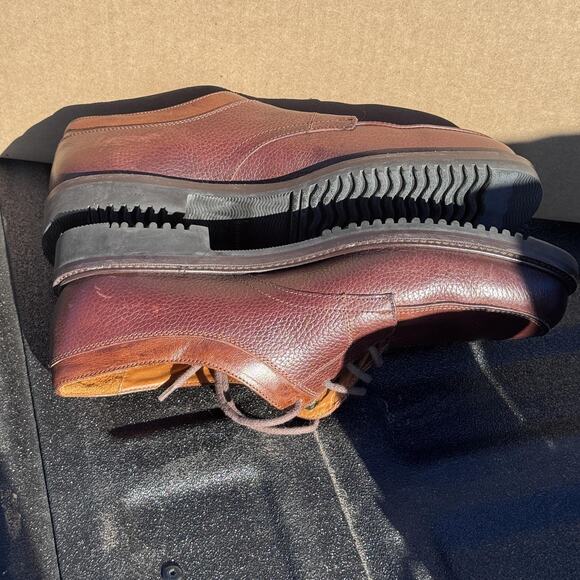 Cole Haan Shoes Mens Size 10.5 Derby Oxford Pebbled Leather Comfort 6355‎ - Picture 7 of 10